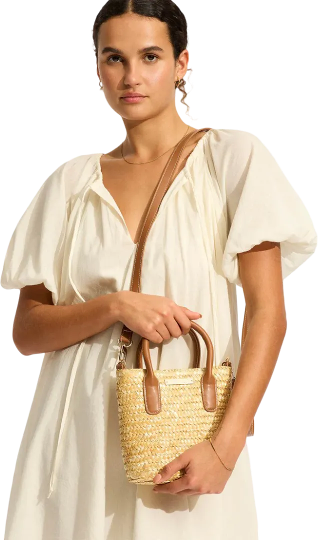 Сумка Seafolly Micro Tote Bag CarriedAway - Natural - 1