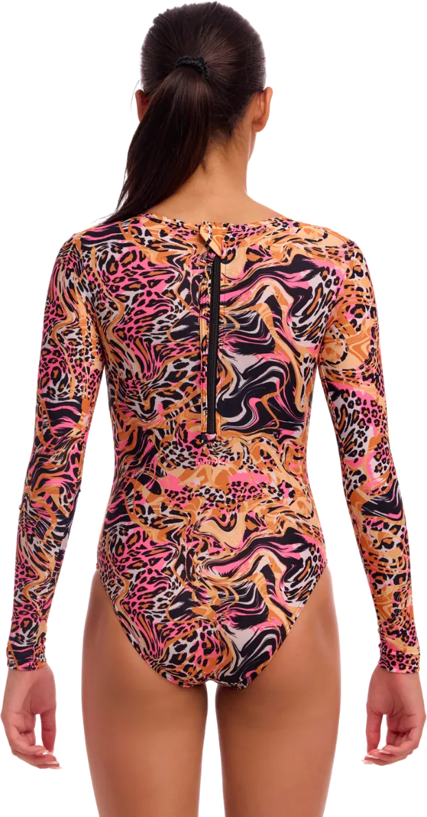 Купальник FUNKITA Girl's Tipsy Tiger (Long Shot) - 2
