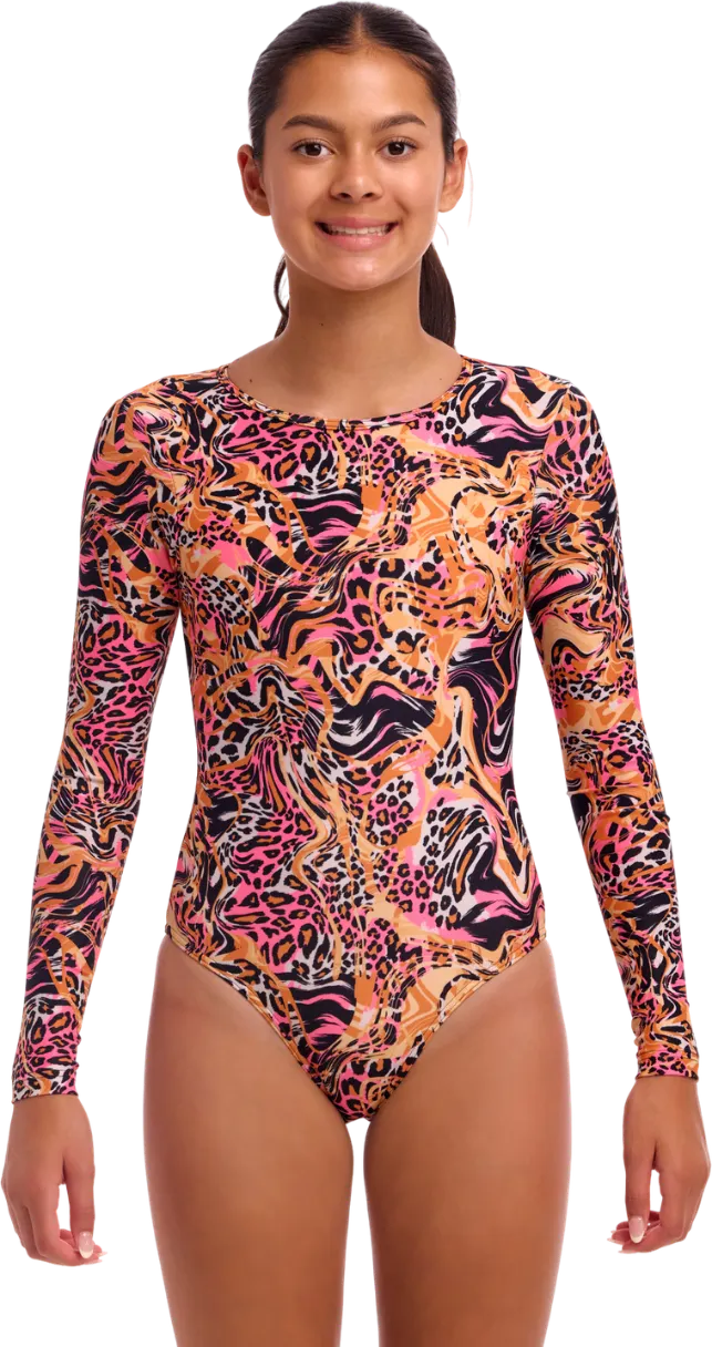 Купальник FUNKITA Girl's Tipsy Tiger (Long Shot) - 1